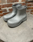 BOTTEGA VENETA PUDDLE BOOTS ‘SILVER’