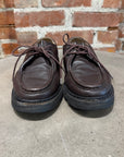 BODE UNIVERSITY LEATHER SHOES ‘DARK BROWN’