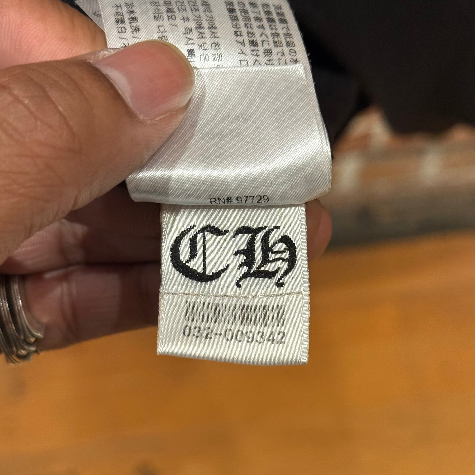 CHROME HEARTS FLORAL GRADIENT PRINT HOODIE ‘BLACK’