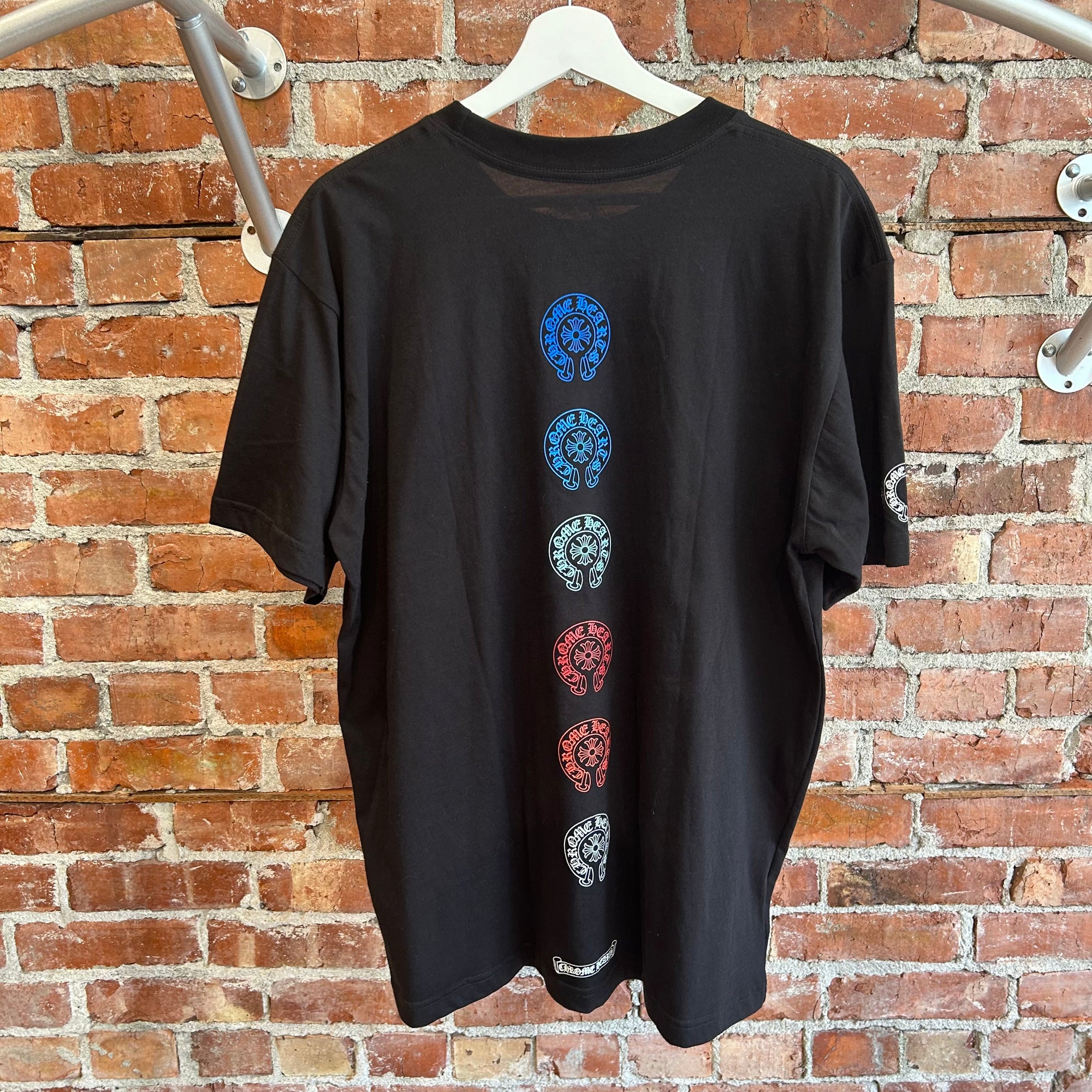 CHROME HEARTS HORSESHOE LOGO TEE 'BLACK' – Sadō Room