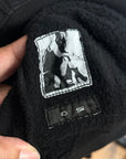 RICK OWENS SS15 DRKSHDW HYBRID LEATHER MOUNTAIN ZIP JACKET ‘BLACK’