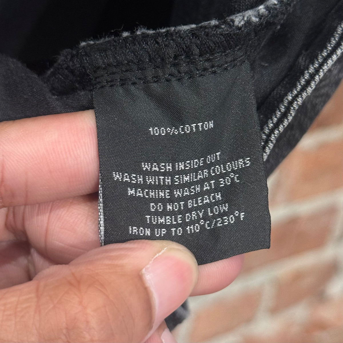 BASKETCASE WIDE BAGGY DENIM SHORTS ‘BLACK’