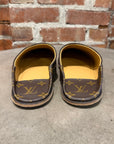 LOUIS VUITTON MONOGRAM BABOUCHES FLAT MULES ‘BROWN’