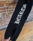 CHROME HEARTS SCRIPT LOGO SWEATPANTS ‘BLACK’