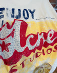 ACNE STUDIOS SS21 GRANT LEVY LUCEOR GRAPHIC TEE ‘CREAM’