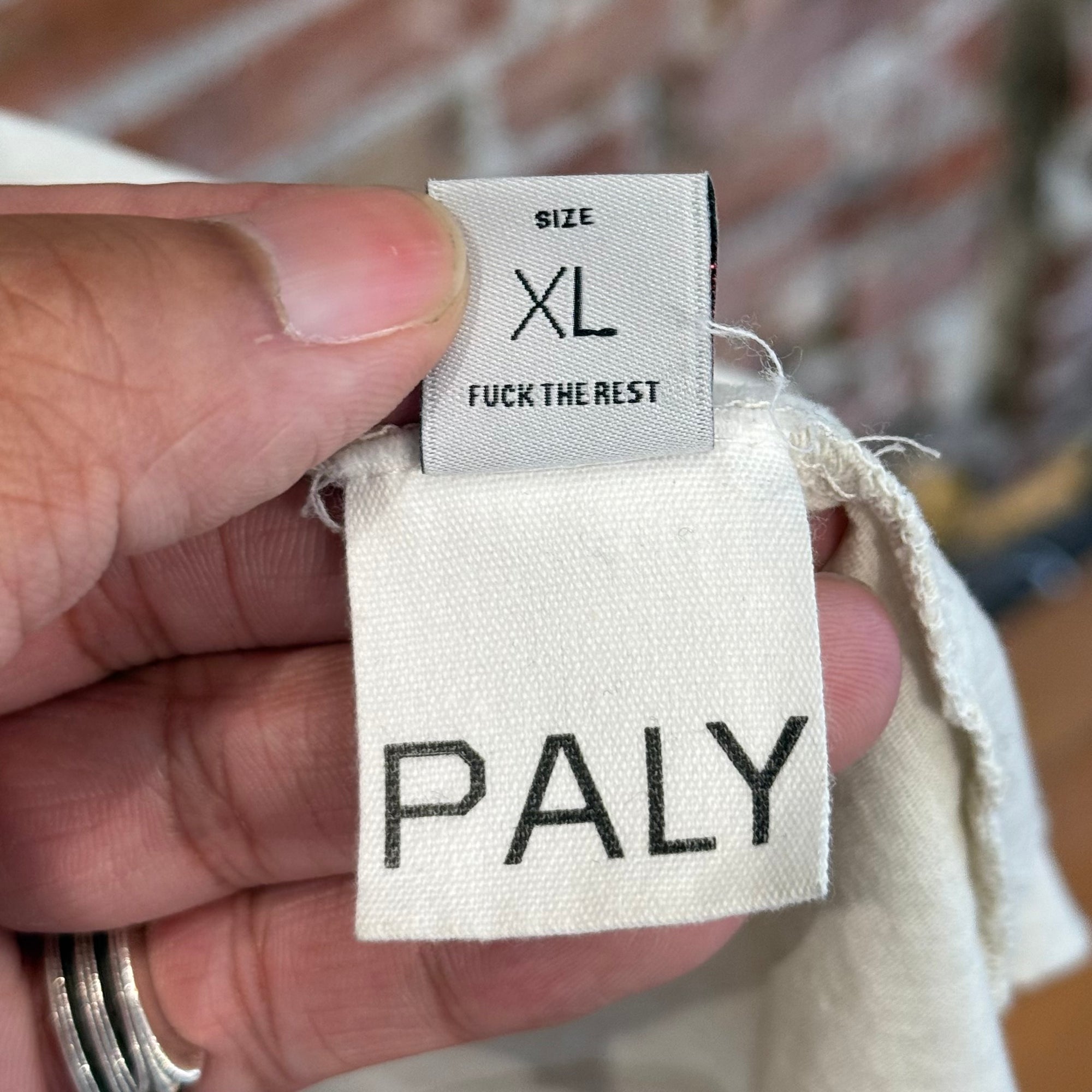 PALY HOLLYWOOD SS25 C0CAINE CRAVING TEE ‘WHITE’