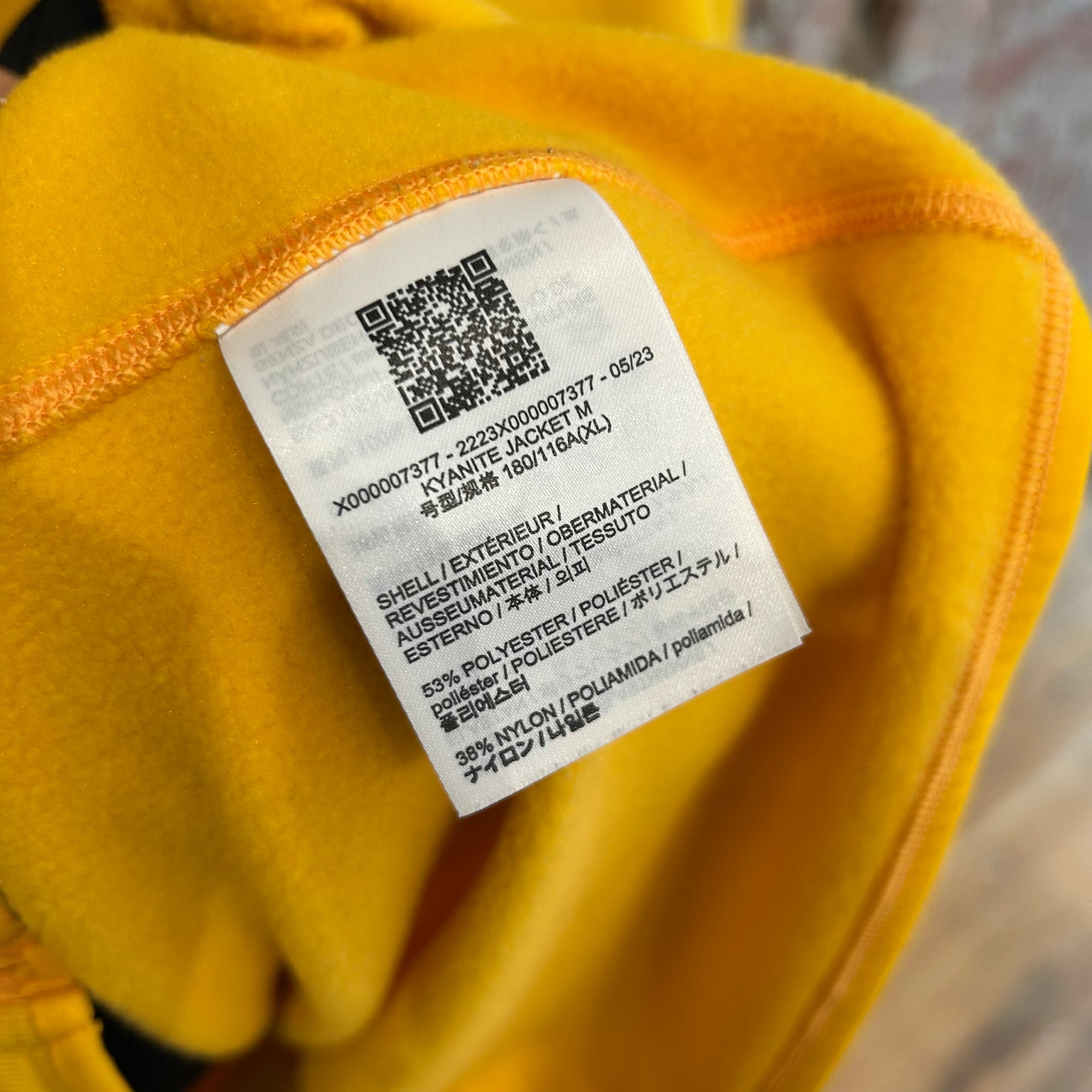 ARCTERYX KYANITE FLEECE ZIP JACKET ‘YELLOW’