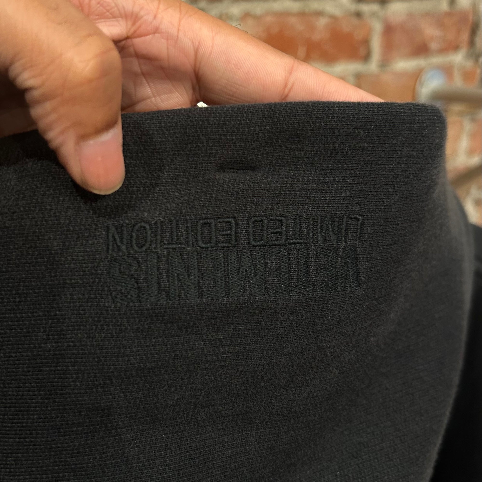 VETEMENTS SS25 LIMITED EDITION POLIZEI ZIP HOODIE ‘BLACK’