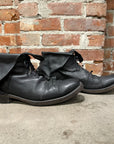BORIS BIDJAN SABERI COWL BOOTS ‘BLACK’