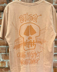 STUSSY x OUR LEGACY TEE ‘TERRA COTTA’