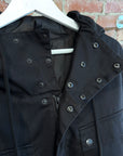 KENZO LOGO PRINT M-65 FIELD JACKET ‘BLACK’