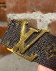 LOUIS VUITTON MONOGRAM BELT ‘BROWN’