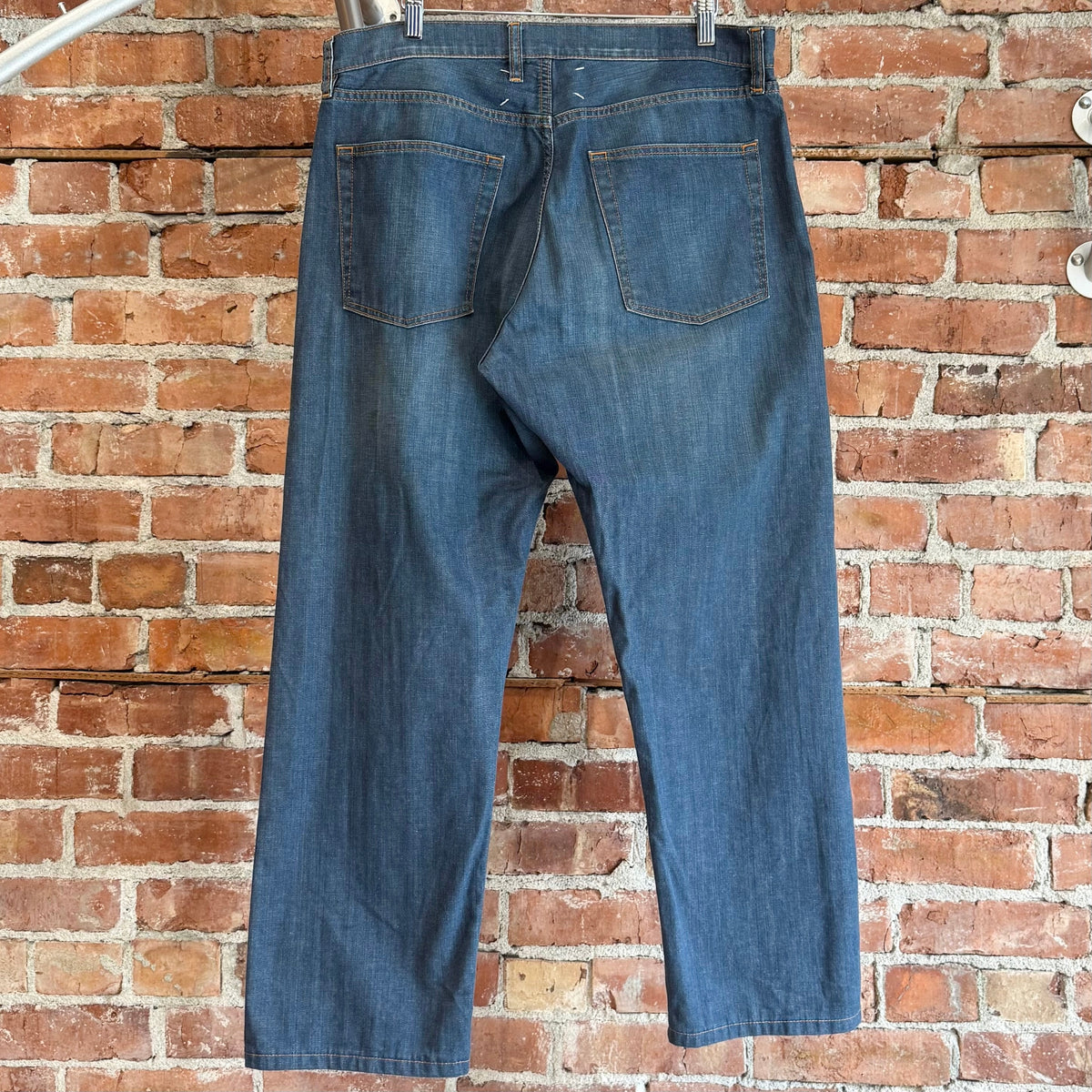 MARGIELA LINE 10 BAGGY COAL MINER DENIM ‘BLUE’