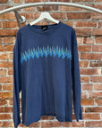 VINTAGE BLUE FLAME TEE ‘BLUE’