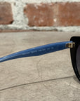 MIU MIU MU-04XS CAT EYE SUNGLASSES ‘BLUE/BLACK’