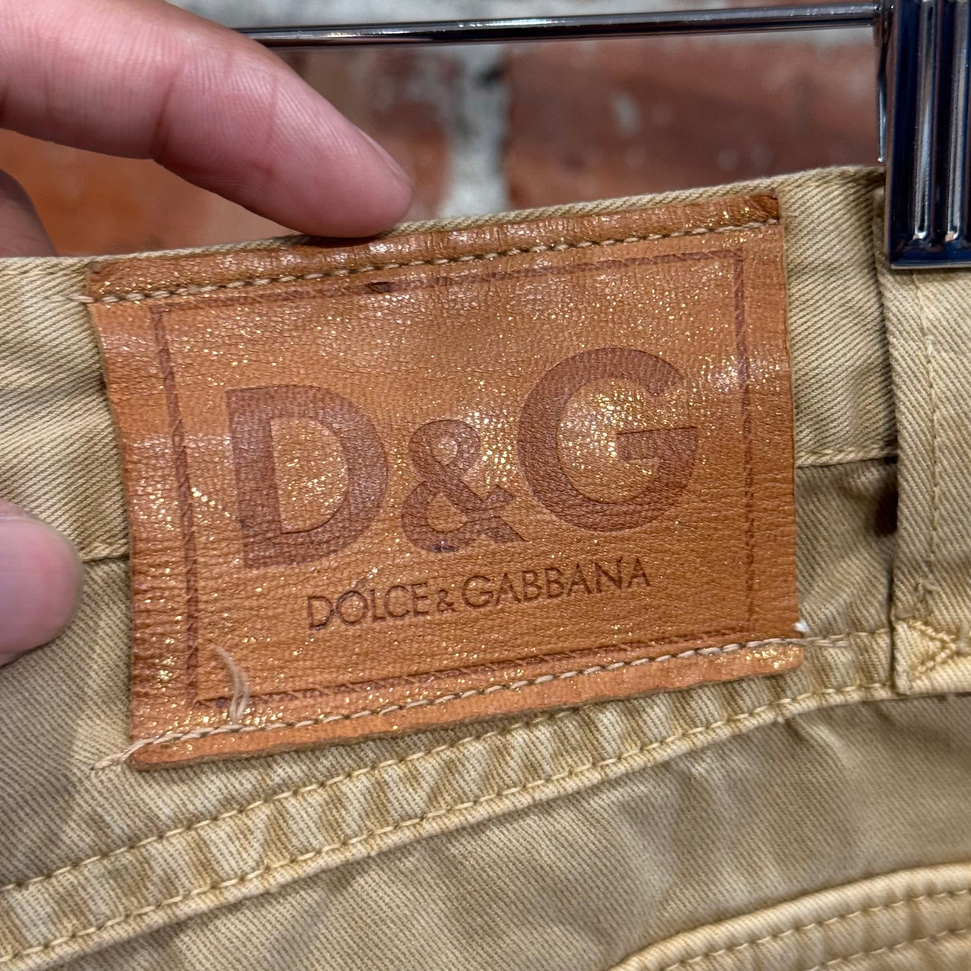 DOLCE &amp; GABANNA SS03 MILITAR CARGO PANTS ‘KHAKI’