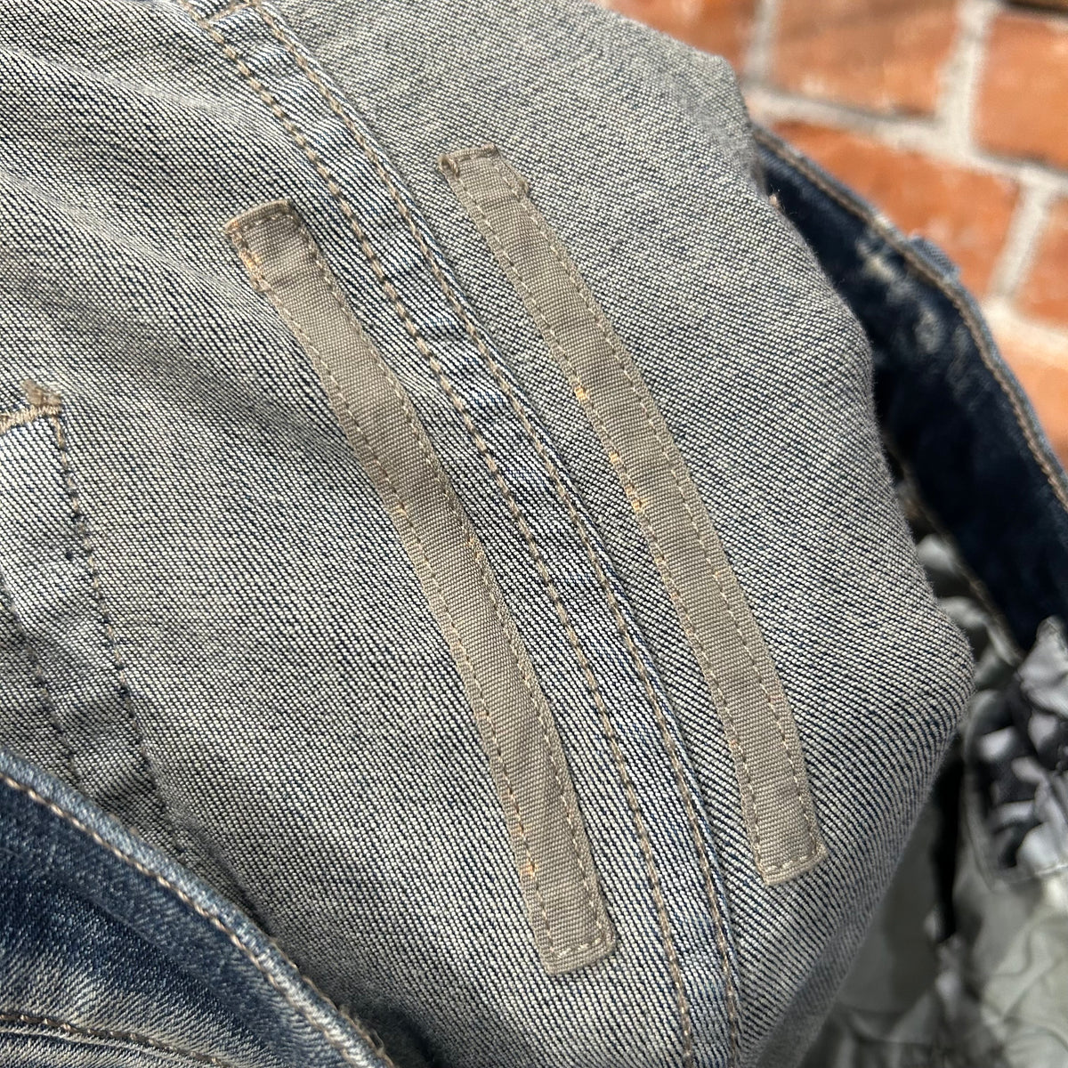 RICK OWENS FW24 PORTERVILLE DRKSHDW BOLAN BOOTCUT JEANS ‘SKY’