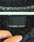 NUMBER (N)INE KURT SWEATER ‘BROWN/BLACK’