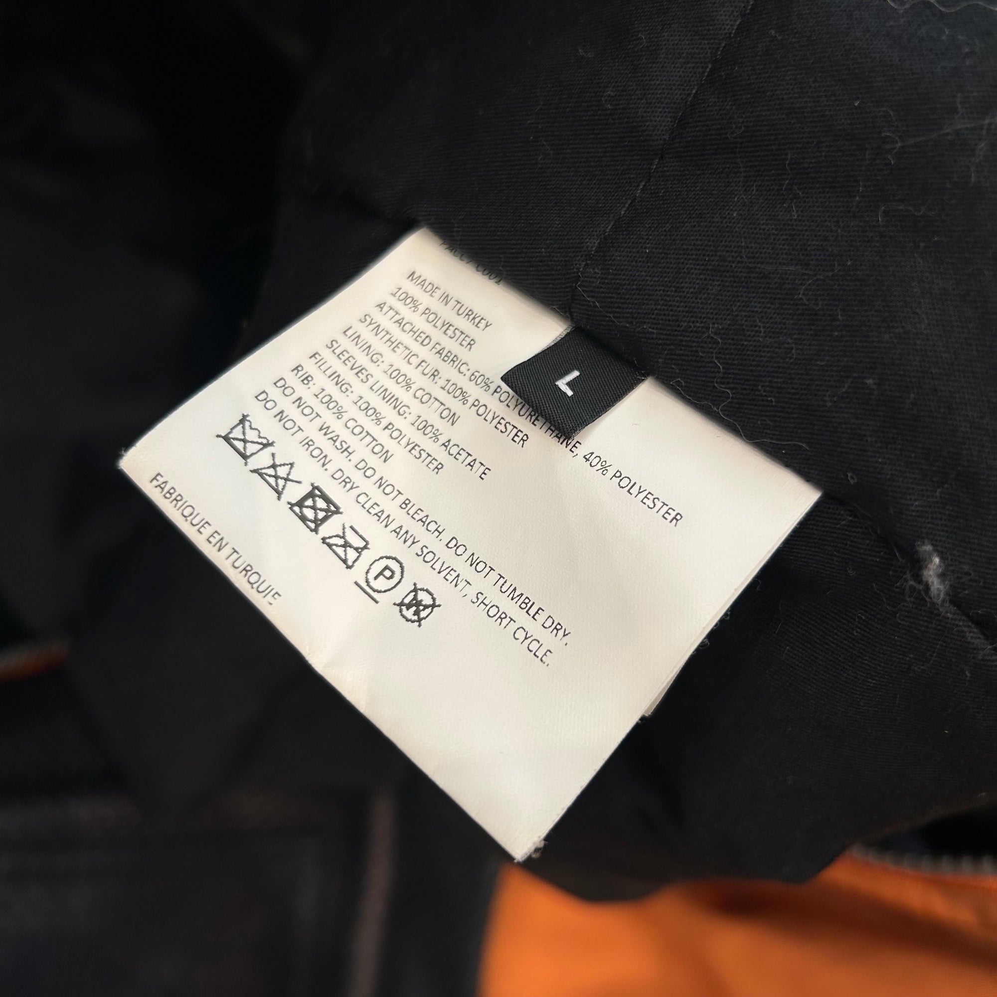 GOSHA PACCBET COLOR BLOCK BOMBER JACKET ‘ORANGE’