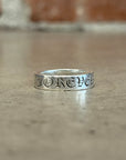 CHROME HEARTS 6MM FOREVER SPACER RING ‘SILVER’
