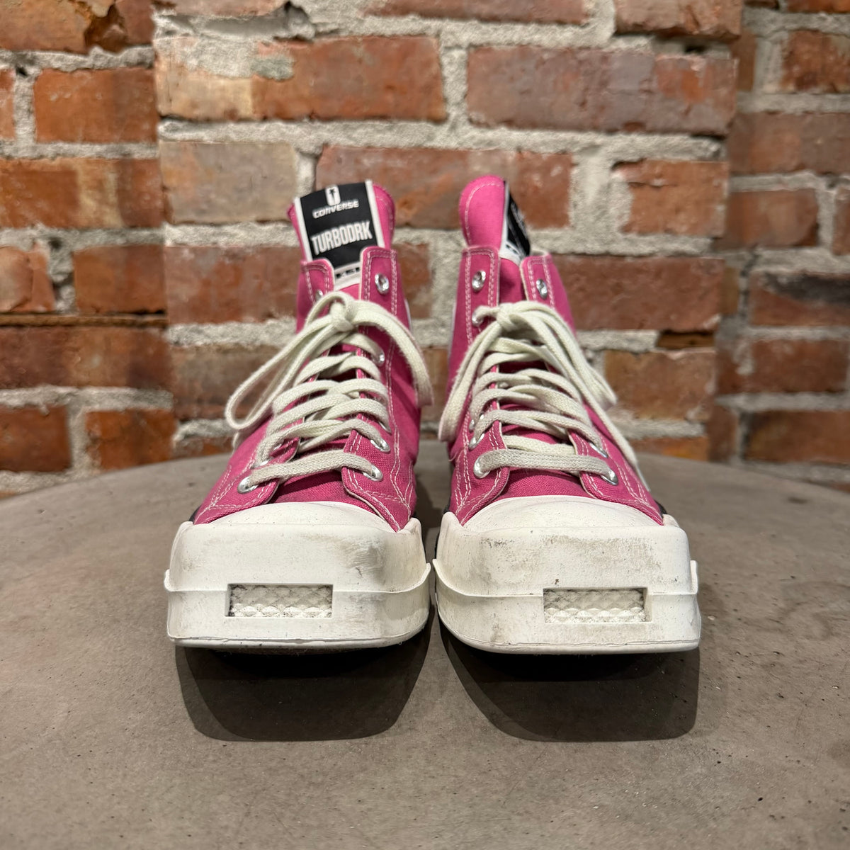 RICK OWENS X CONVERSE TURBODRK SNEAKERS ‘PINK’