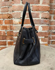 COACH SWAGGER CARRYALL SHOULDER BAG ‘BLACK’