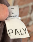 PALY HOLLYWOOD SS26 CORE LOGO TEE ‘RUST PINK’
