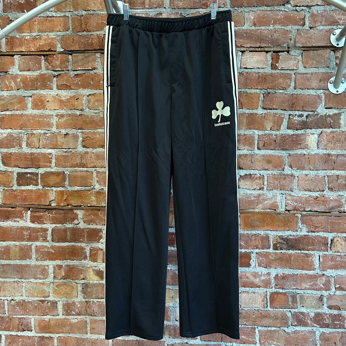 BASKETCASE LUCKY TRACK PANTS ‘BLACK’