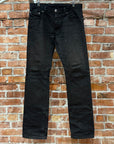 CHROME HEARTS 5 POCKET JAPANESE SELVEDGE DENIM ‘BLACK’