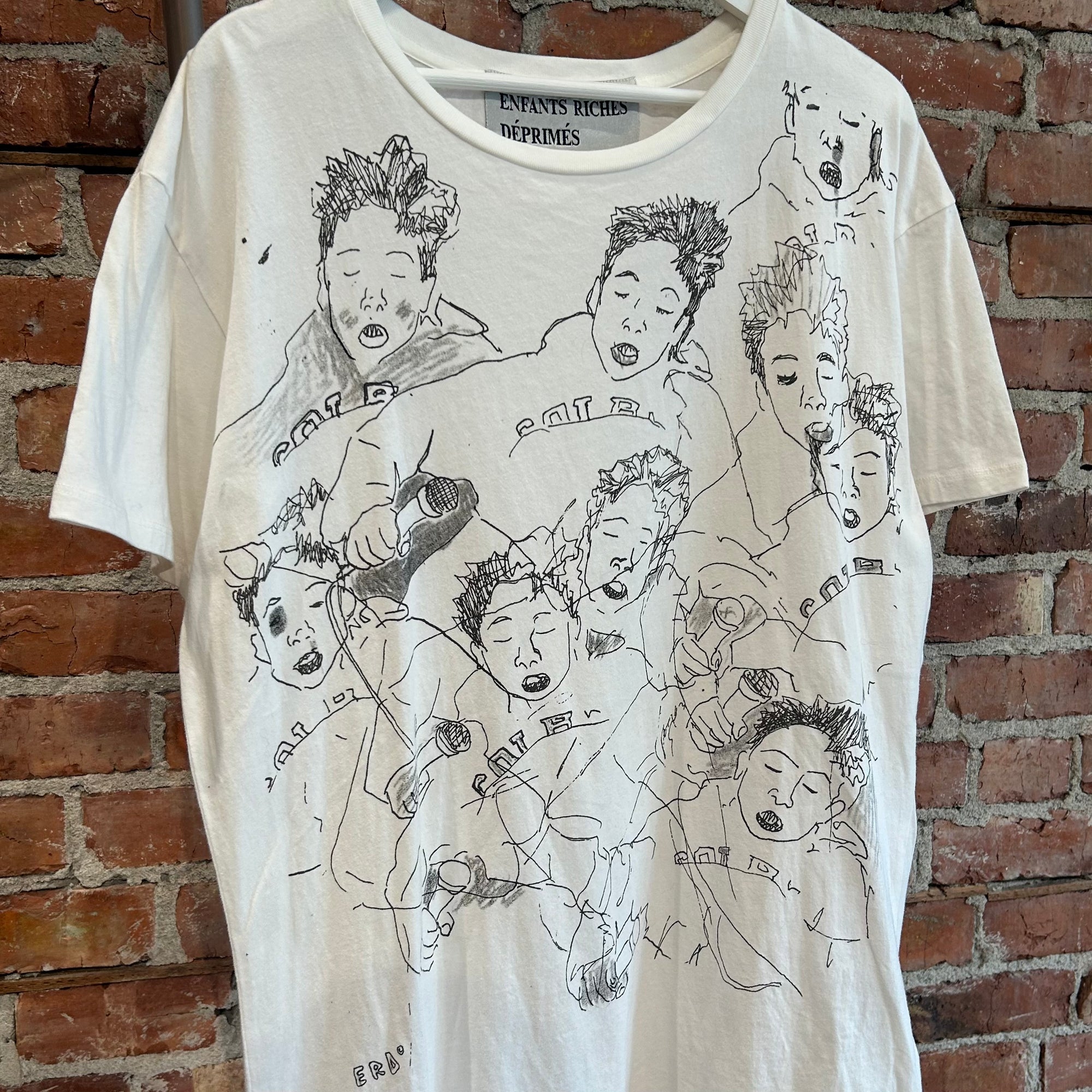 ENFANTS RICHES DEPRIMES SS17 EAST BERLIN TEE ‘WHITE’
