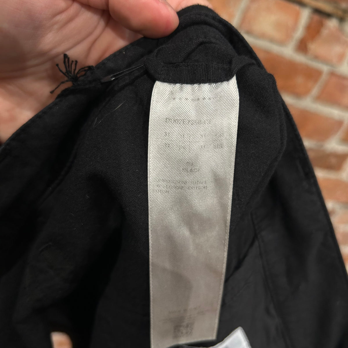 RICK OWENS FW25 CONCORDIANS DRKSHDW STEFAN CARGO SHORTS ‘BLACK’