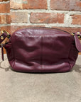 COACH BELTED CAMERA BAG ‘BURGUNDY’