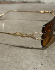 CHROME HEARTS LORDIE 18K SUNGLASSES ‘GOLD’