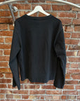 ACNE STUDIOS PETITE LOGO LONGSLEEVE ‘SLATE’
