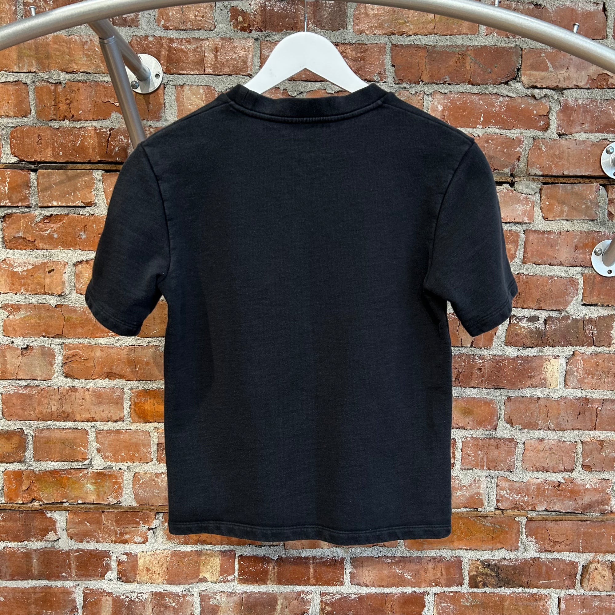 RAF SIMONS SS15 GREEN EYE CREWNECK TEE ‘BLACK’