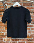 RAF SIMONS SS15 GREEN EYE CREWNECK TEE ‘BLACK’