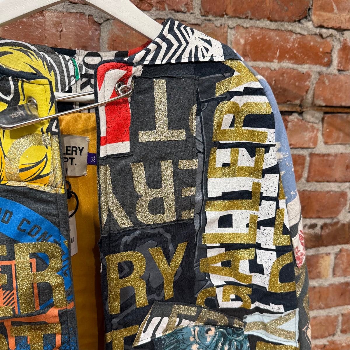GALLERY DEPT. DR OCT 1 OF 1 PATCHWORK CAPE ‘MULTI’