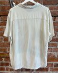 STUSSY SPEEDWAY CAMP COLLAR SHIRT ‘WHITE/BLACK’