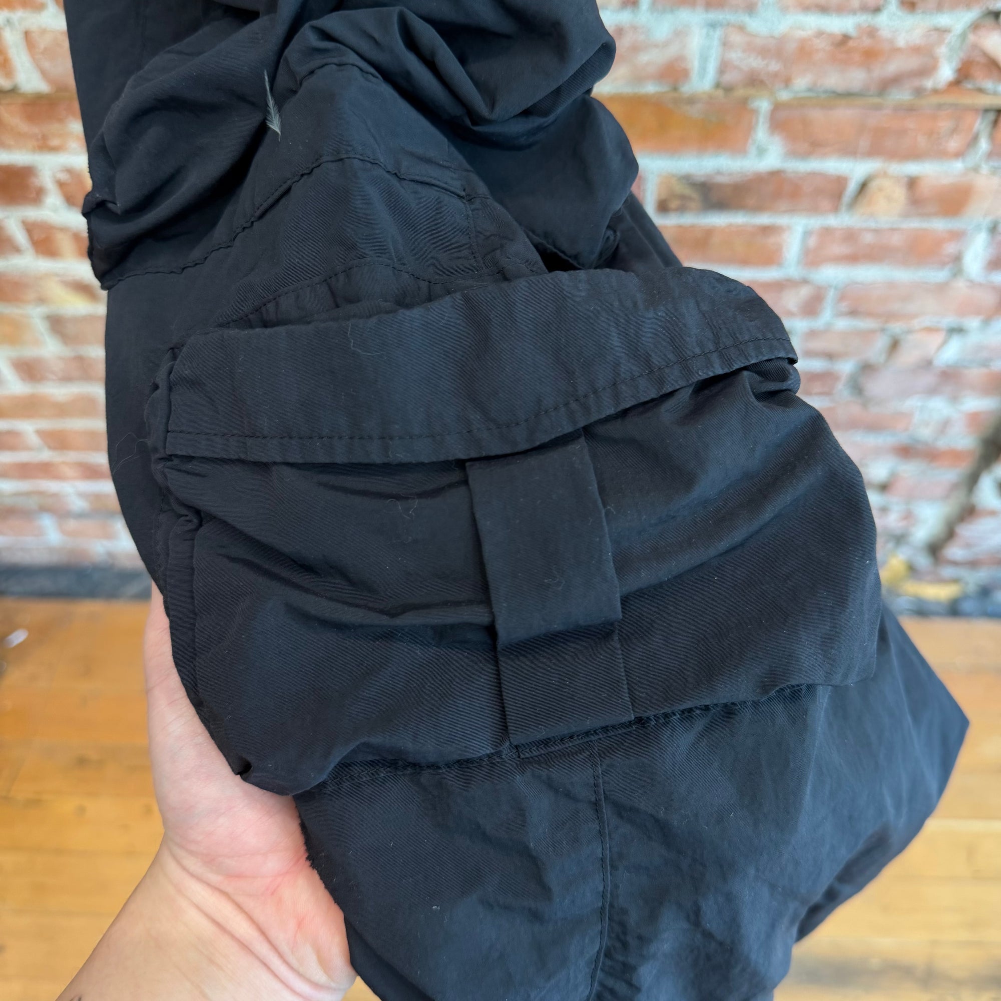 YOHJI YAMAMOTO Y-3 BAGGY CARGO PANTS ‘BLACK’