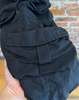 YOHJI YAMAMOTO Y-3 BAGGY CARGO PANTS ‘BLACK’
