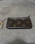 LOUIS VUITTON MONOGRAM CARD CASE KEY CHAIN ‘BROWN’