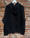 MAISON MARGIELA REVERSED LOGO HOODIE ‘BLACK’