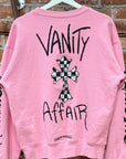 CHROME HEARTS MATTY BOY VANITY AFFAIR SWEATSHIRT ‘PINK’
