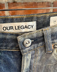 OUR LEGACY FULL CUT TROMPE DIGITAL DENIM ‘LIGHT WASH’
