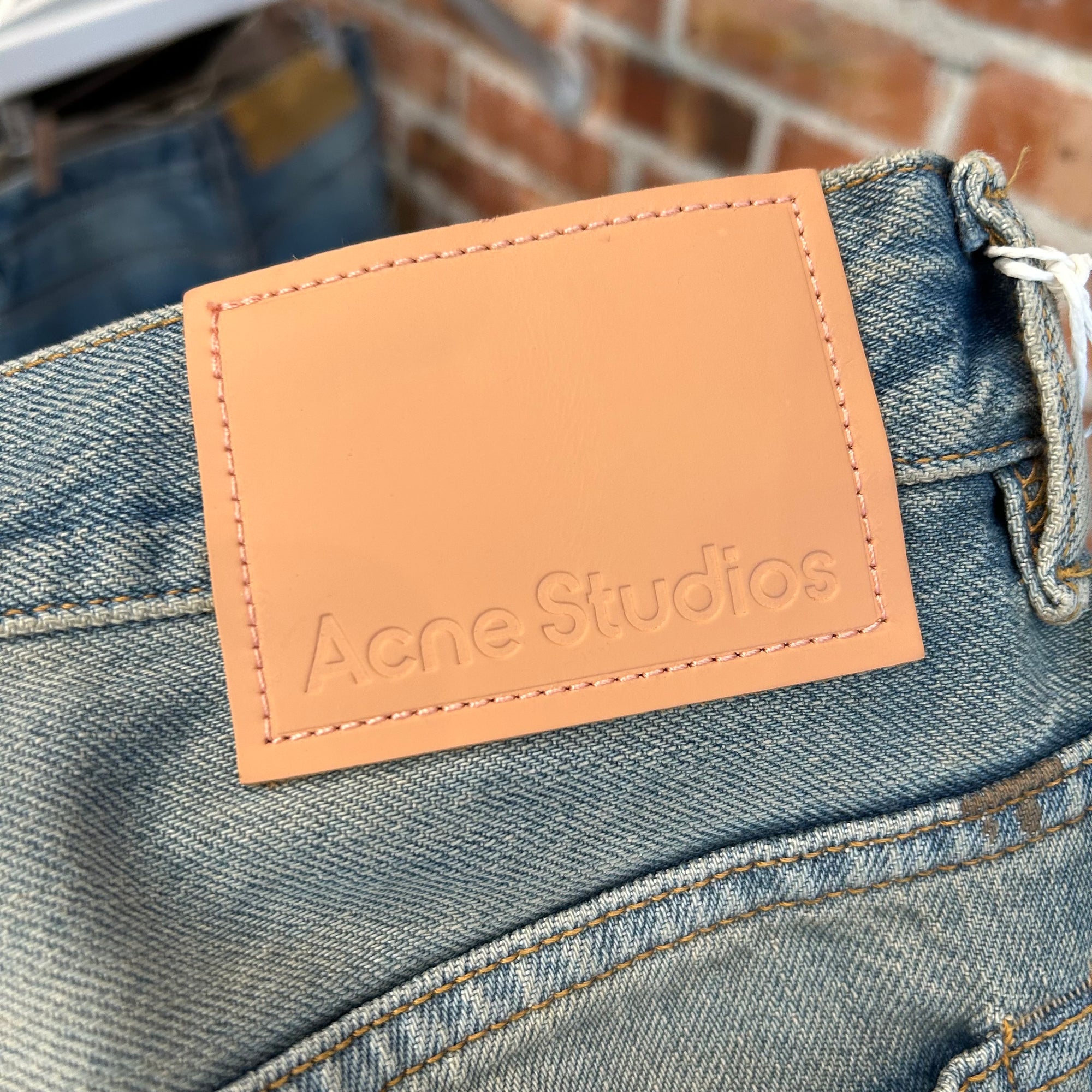 ACNE STUDIOS 2021M PENICILLIN DENIM ‘BLUE/MUD’