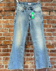 ERL PATCHWORK STARS FLARED DENIM ‘BLUE’