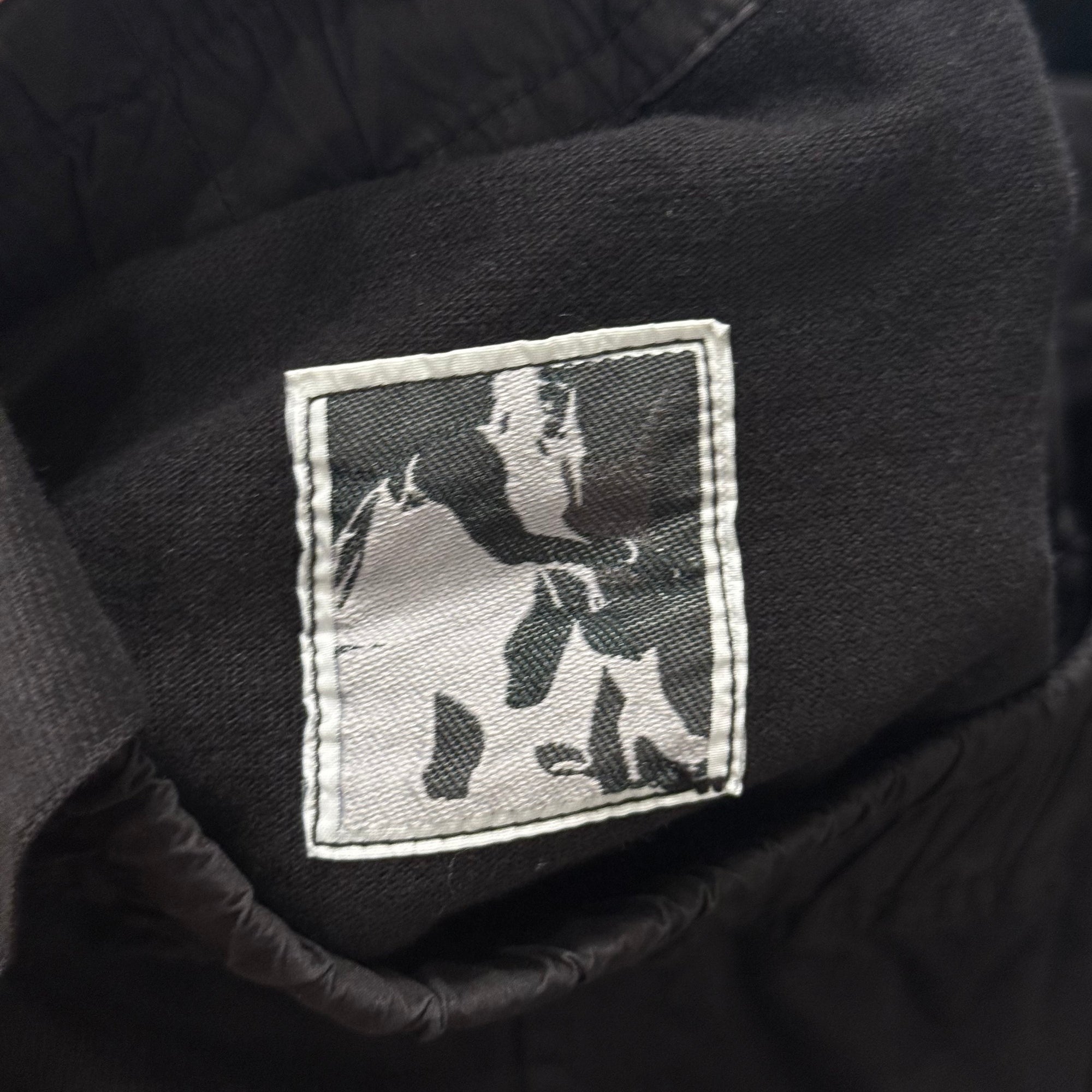 RICK OWENS NWT DRKSHDW HEAVY COTTON CREATCH CARGO PANTS (L) ‘BLACK’