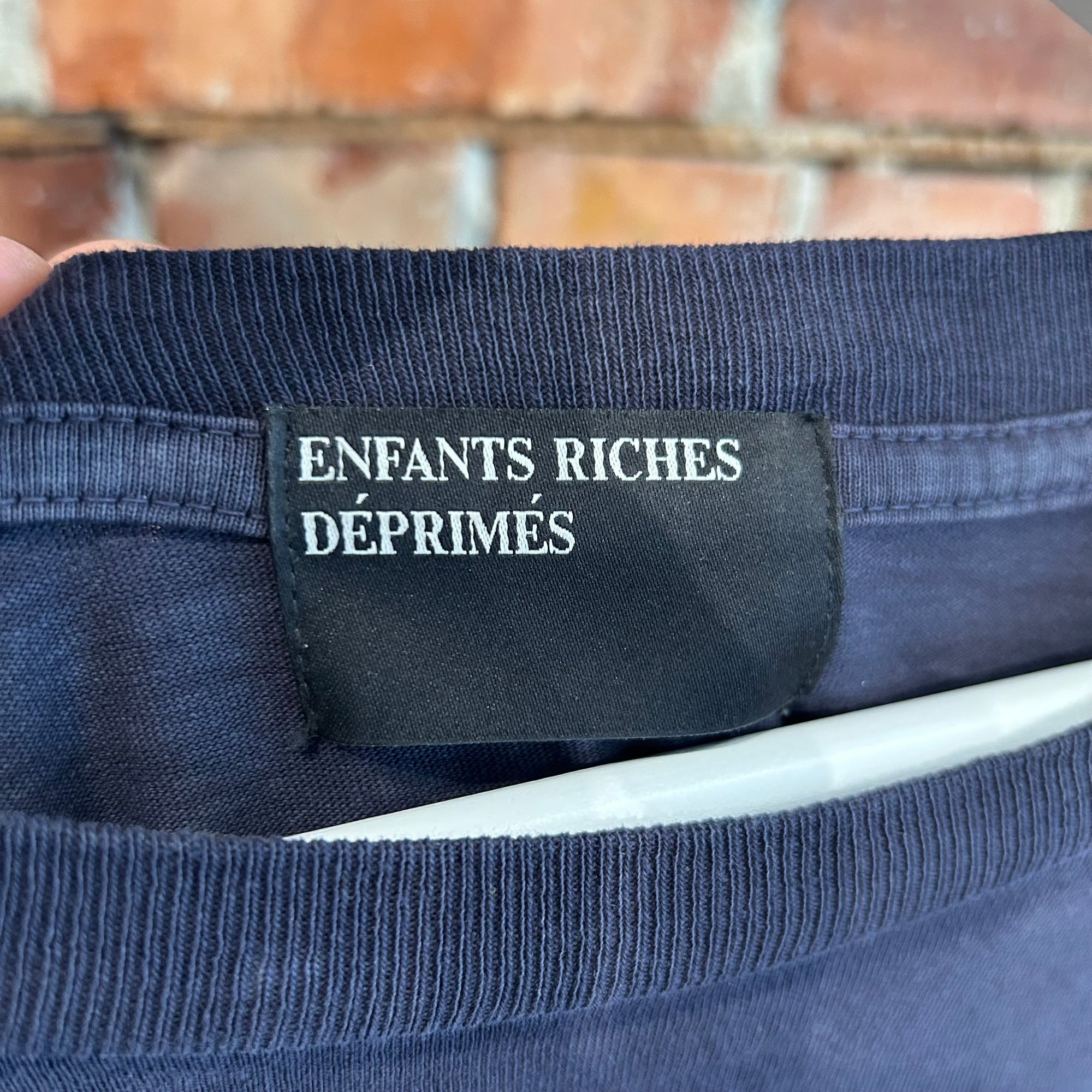 ENFANTS RICHES DEPRIMES SS24 PLEASURES DENIED TEE ‘NIGHTSHADE’