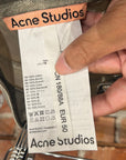 ACNE STUDIOS 1981 TROMPE SPLATTER DENIM ‘STONE’
