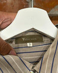 Y’S FOR MEN YOHJI YAMAMOTO STRIPED BUTTON UP ‘MULTI’